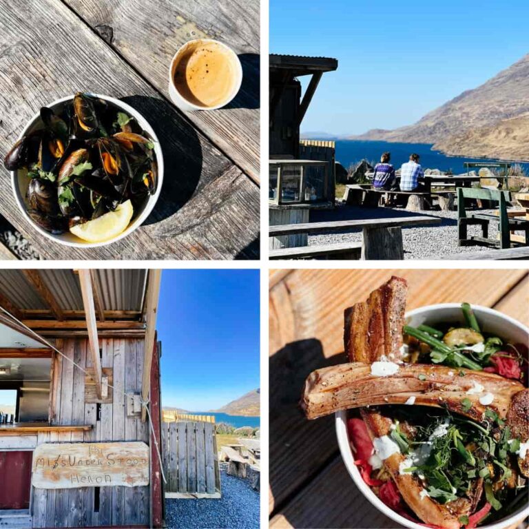 Irland Wanderreise - Misunderstood Heron Foodtruck Killary Harbour