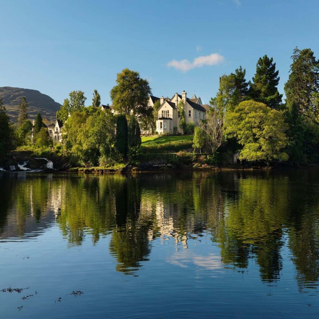 Sheen Falls Lodge Relais und Chateaux Unterkunft Irland und Kulinarik Reise