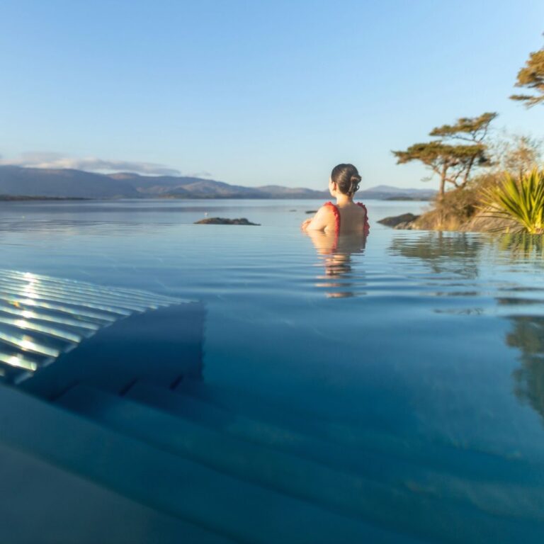 Infinity Pool im Parknasilla Resort & Spa | Kerry, Irland