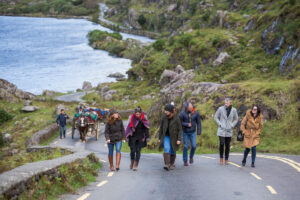 Kleine Gruppe während einer Incentive Reise in Irland