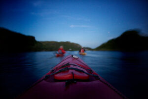 Kajaktour bei Mondschein auf Lough Hyne
