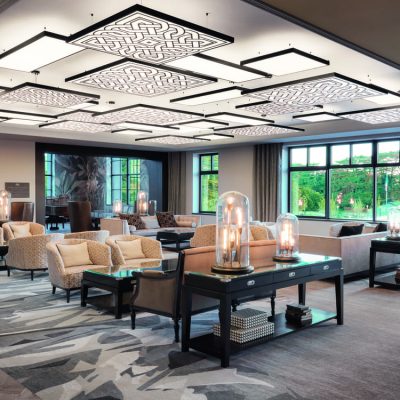 Lounge im Dunloe Hotel