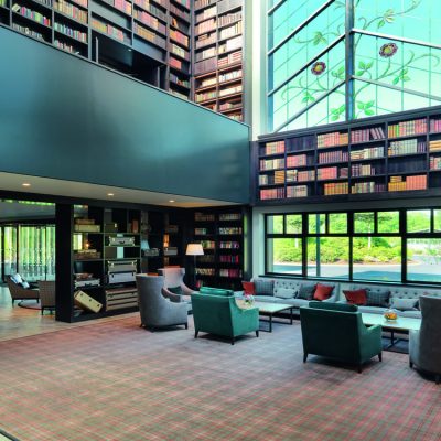 Lobby Bereich im Dunloe Hotel