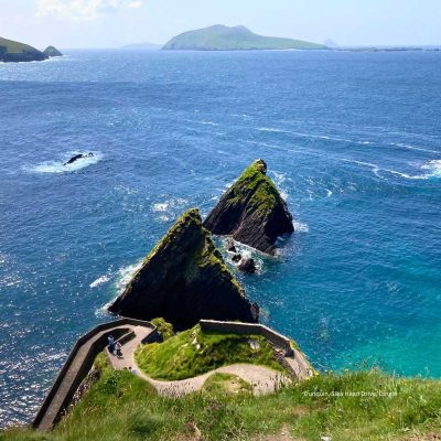 Aussichtspunkt Dunquin, Dingle während der Irland Kleingruppenreise mit Chauffeur