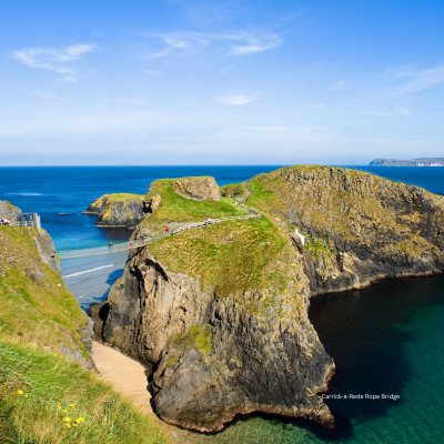 Carrick-a-Rede Rope Bridge, Causeway Küste