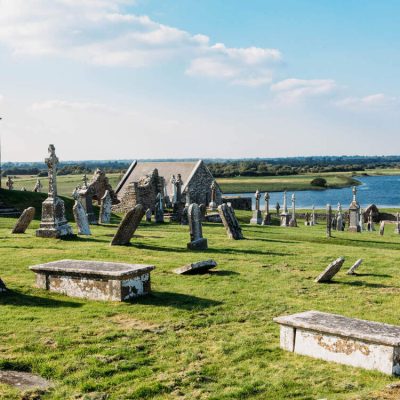 Flitterwochen im Norden Irlands - Clonmacnoise