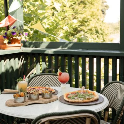 The Rabbit Hotel & Retreat Terasse