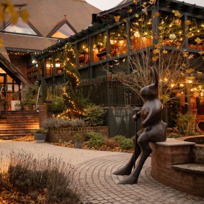 The Rabbit Hotel & Retreat Terasse