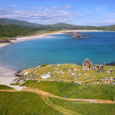 DerrynaneStrand und Friedhof, Ring of Kerry, Chauffeurreise