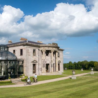 Flitterwochen im Norden Irlands . Ballyfin Demesne