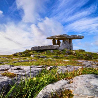 Hausbootreise Irland . Poulnabrone Dolmen