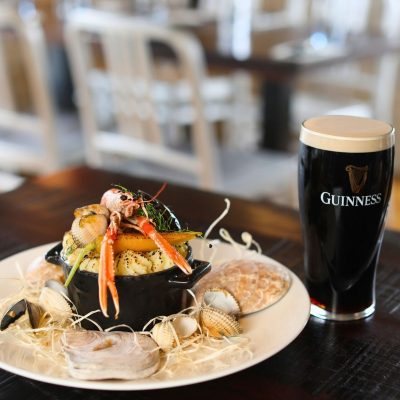 Honeymoon in Irland . Kulinarik Guinness und Meeresfrüchte