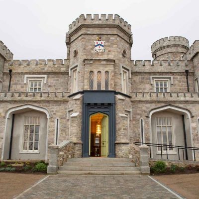 Killeavy Castle Estate . Schlosseingang