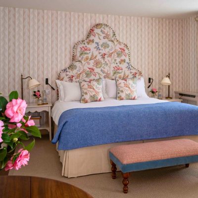 Kurzreise Irland's Osten . Hotelzimmer Ballymaloe House Hotel