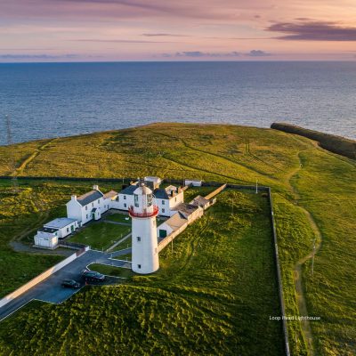 Loop Head Lighthouse, Übernachtung in der Leuchtturmwärter Cottage