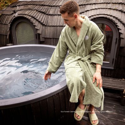 Luxus triff Wildnis, Eco Forest Cabin mit Whirlpool, Mount Congreve