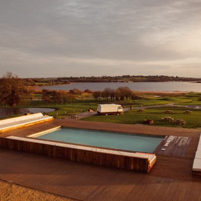 Pool im Glasson Lake House Hotel