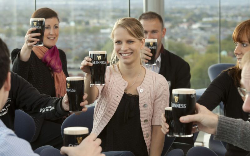 Silvester in Dublin . Guinness