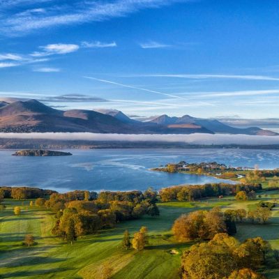 Wandern Irland . MacGillycuddy Reeks Killarney und Killarney Golf Course